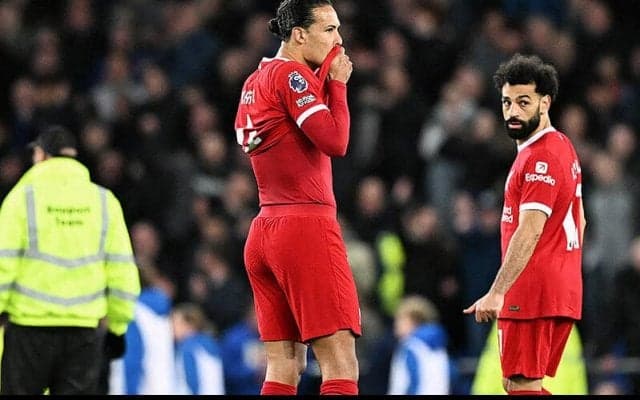 ダービー敗戦のファン・ダイク「十分な力を発揮できなかった」、「シーズンを今夜のように終わらせることはできない」