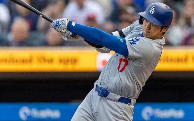 大谷翔平の「途方もないパワー」　186キロ爆速二塁打に米驚愕「ボールを破壊している」
