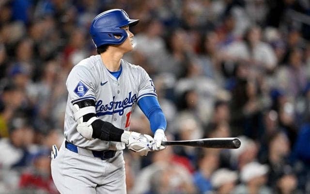【MLB】“二塁打3発”大谷翔平、今季4度目猛打賞でメジャートップ「打率.371」　ドジャース20安打の猛攻で大勝