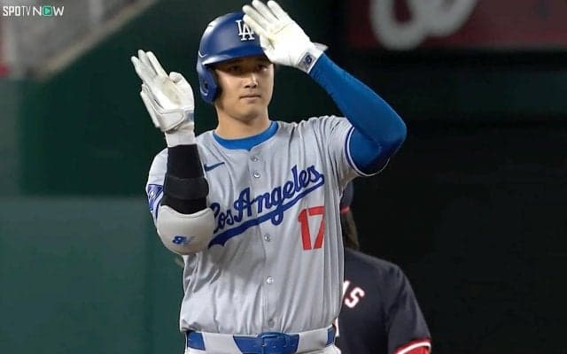 「かわい谷反則じゃw」大谷翔平、待望の得点圏タイムリーでノリノリすぎる瞬間が話題！ “確変”したDBZポーズに大反響