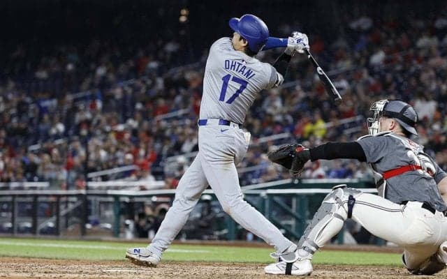 【MLB】「誰もがその一撃に驚いた」前夜の大谷翔平6号を現地記者が絶賛　「おそらくド軍史上最も強烈な打球」