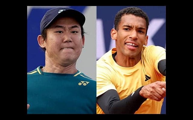  【速報中】西岡良仁vsオジェアリアシム 