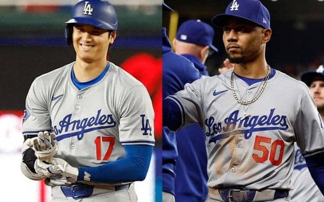 大谷翔平とベッツの“相違点”　かわいさとキレキレ…塁上で発覚「全然違いますね」