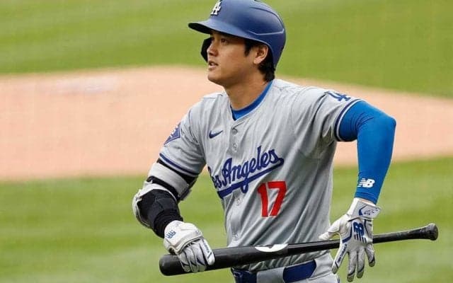 大谷翔平、4の0で10戦ぶり無安打　打率.358でトップ陥落も…ド軍今季最長タイ4連勝