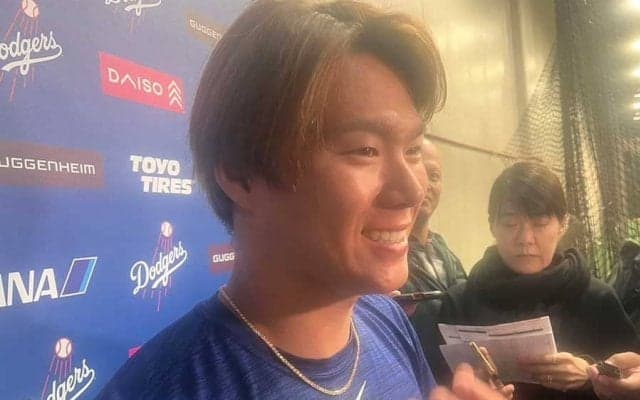 山本由伸へ「アタマダイジョウブ？」　慌ててストップ…米記者が企てた“日本語質問”