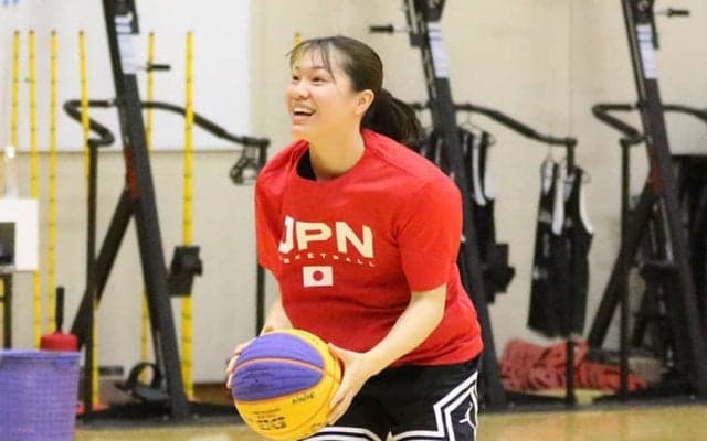 大学界屈指のスコアラーでもある3ｘ3女子日本代表江村優有…「5人制でも3人制でもバスケットは大好きで楽しい」