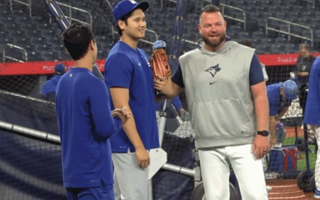 大谷翔平に「ブーイングしてごめんなさい」　試合前に談笑…敵将が笑顔で“謝罪”