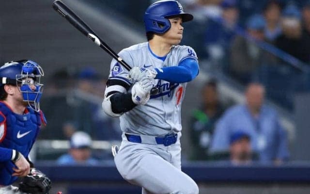 大谷翔平が菊池雄星から”今季メジャー最速”の爆速適時打！球団記録更新の衝撃タイムリーに米記者も驚愕「別の惑星から来た」