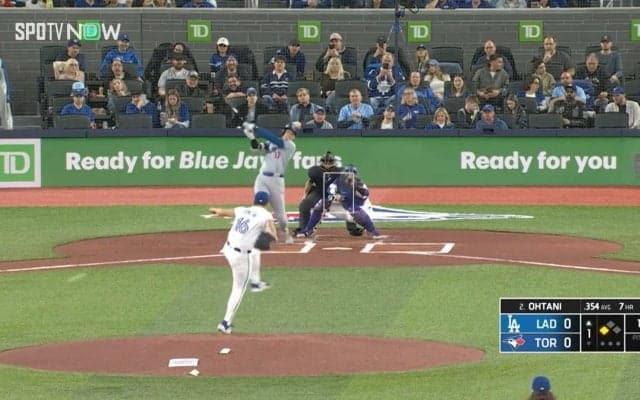 俺、よく捕れたな！大谷翔平の爆速打球を阻んだ相手本人が一番びっくり顔のリアクション「あの殺人ゴロ捕るの凄いわ」