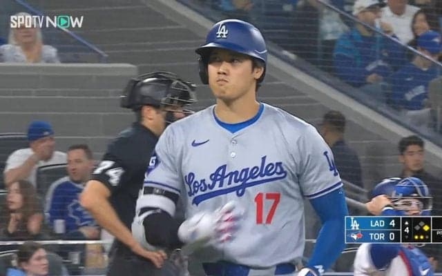 ちぇっ、やられちゃった…大谷翔平、三振直後に見たこともないレベルの“タコ口”リアクションがお茶目すぎる