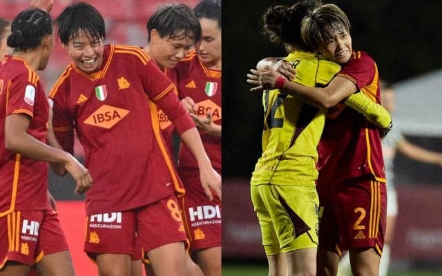 熊谷紗希＆南萌華のローマがセリエA連覇達成！ オフの中、ユベントスが敗れ優勝決定…熊谷「初のスクデットは忘れられない」
