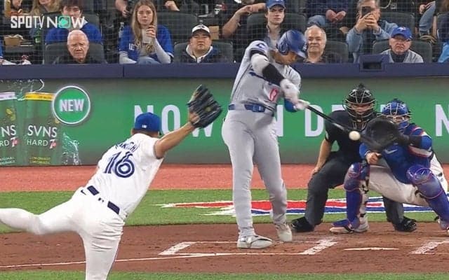 こんな打球見たことない…大谷翔平の超速ヒット 相手選手に当たらなかったことを安堵する声が出る異例事態「絶対に避けられない」