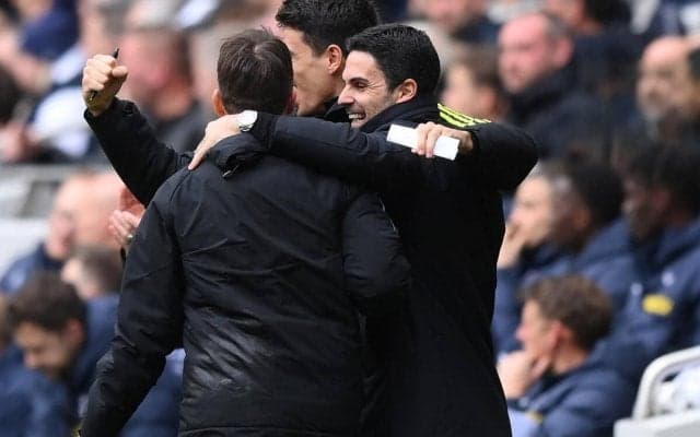 「エモーショナルな試合だった」敵地でダービー勝利のアーセナル、アルテタ監督は後半を反省「もっとうまくやるべき」