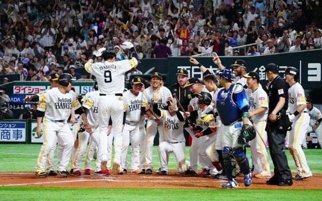 柳田悠岐の逆転サヨナラ弾で鷹6連勝　楽天はロッテに逆転勝利…29日のパ・リーグ