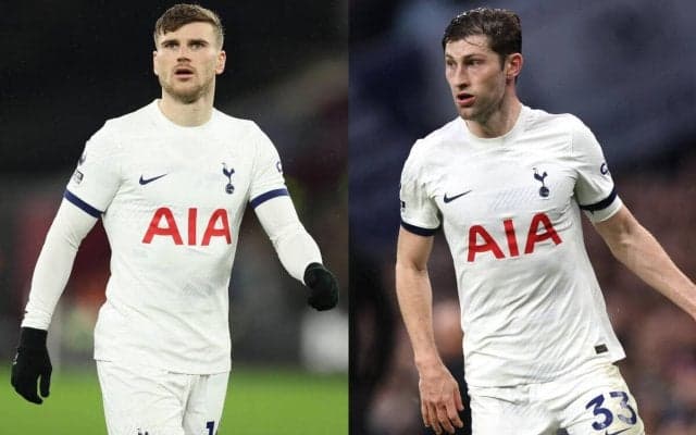 トッテナムのヴェルナー＆デイビスが今季終了か…ポステコグルー監督明かす「前回の試合からいくつか問題」