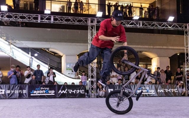 今年も止まらない彼の強さ。片桐悠がJFBFシリーズ初戦で優勝「マイナビ Japan Cup 名古屋大会」BMXフリースタイル・フラットランド種目