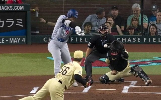 大谷翔平が放った衝撃の“失速しない”ゴロ 「アレ、抜けるの？」糸井嘉男氏が絶句した打球がスゴイ