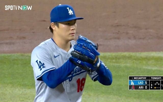 山本由伸、今季3勝目で前田＆今永に続き日本人先発3人が史上初同日勝利の快挙　6回無失点の好投でドジャース快勝