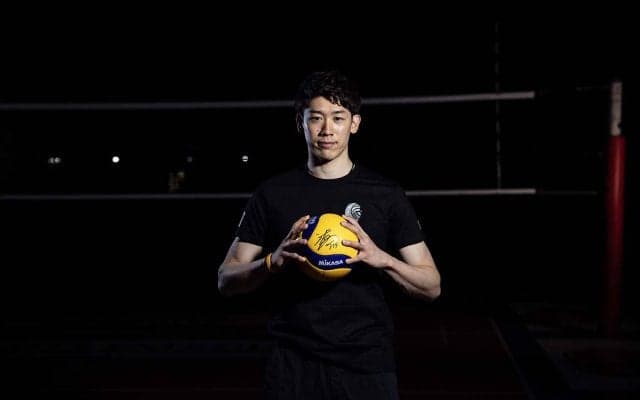 石川祐希　世界トップクラスの8選手とともに「THE 1% MOVEMENT」に参加し、年俸の1%を寄付