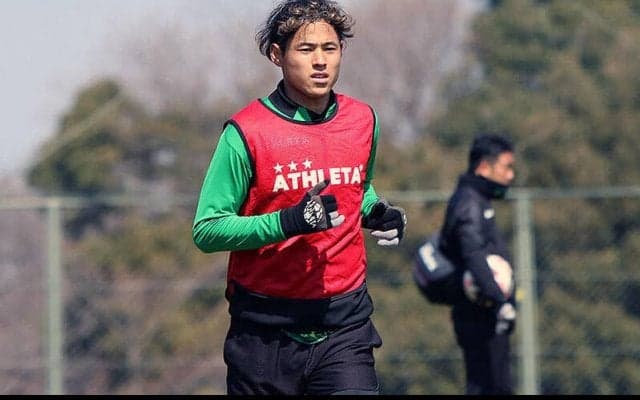 東京Vの袴田裕太郎、前節リーグ初出場で定位置争いのスタートラインに「悔しい思いをしてきたので、全てを懸けてやっていきたい」