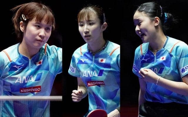 早田ひな、張本美和、平野美宇の“五輪トリオ”の躍動に期待　伊藤美誠はドイツのベテランと初陣へ【サウジスマッシュ】