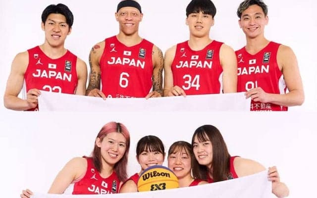3x3男女日本代表メンバー発表…五輪出場権をかけて3日から開催の予選に挑む
