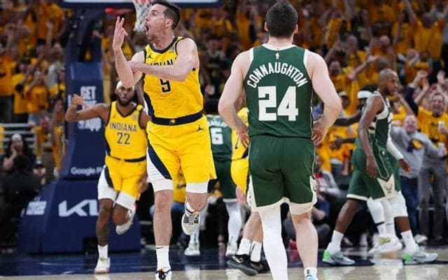 ガード陣躍動のペイサーズがカンファレンス準決勝へ…ヤニスを欠いたバックスは今季終了