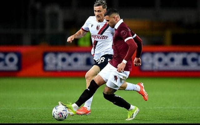 CL出場権獲得迫るボローニャ、トリノに膠着のゴールスドロー【セリエA】