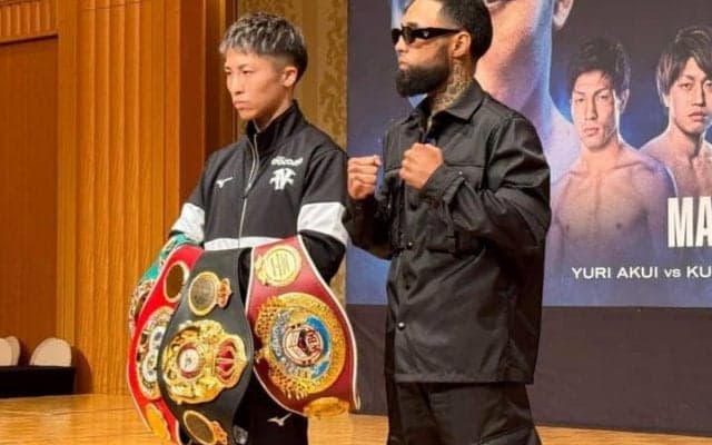 サングラス姿のネリはKO宣言も、井上尚弥の自信は揺らがず 記者会見で堂々発言「とてつもない試合ができる」