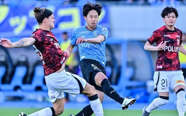 【川崎、6戦ぶり勝利の裏にあった試合前日の青空決起集会。負傷者も集合して一つにした気持ち(1)】佐々木旭が前日の居残り練習で掴んだ感覚がもたらした会心のゴラッソ