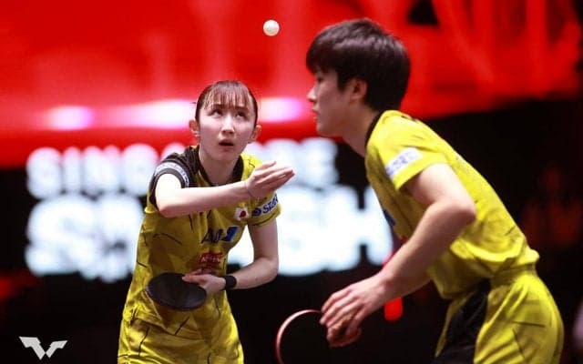 早田ひな、“日本のエース”は単複での中国勢撃破なるか　張本智和との混合ダブルスでは世界1位と対戦も【サウジスマッシュ】