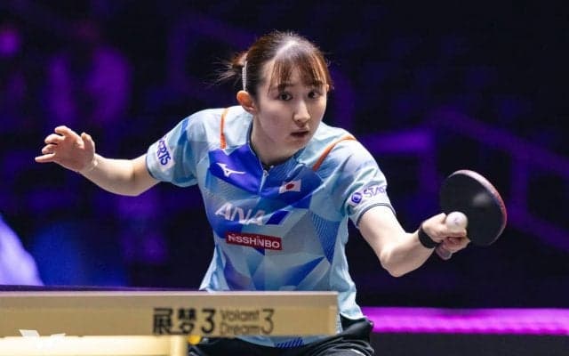 早田ひな、日本のエースが貫録のストレート　多彩な攻めで相手を圧倒、3－0勝利で2回戦進出【サウジスマッシュ】