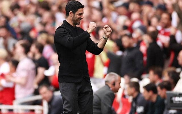 「信じられないほど素晴らしかった」前半の出来を振り返るアルテタ監督、暫定ながら首位キープ…悲願のリーグ制覇へ残り2節「本当にやり遂げたい」