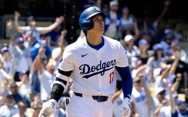 【MLB】大谷翔平、6試合ぶり8号アーチでド軍日本出身最多、“指揮官超え”達成　ロバーツ監督もベンチでご満悦