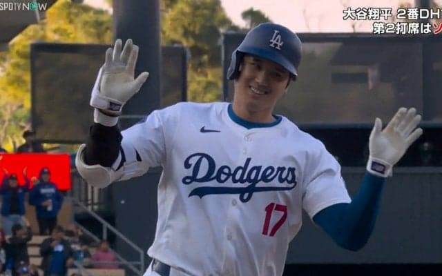 大谷翔平、8号含む3安打2打点の大当たり「甘い球をしっかり振り抜けた」HRは「もっと伸ばしたい」 チームはマンシー3本塁打など11得点で大勝