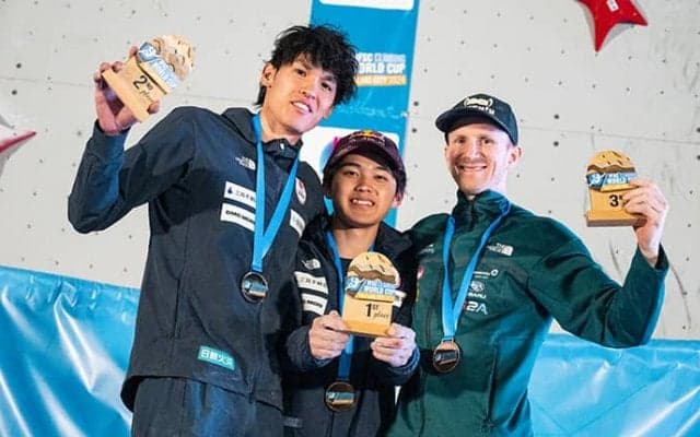 安楽1位、楢崎明2位　日本勢が2戦連続ワンツーフィニッシュ【ボルダーW杯2024 第2戦ソルトレイクシティ大会】