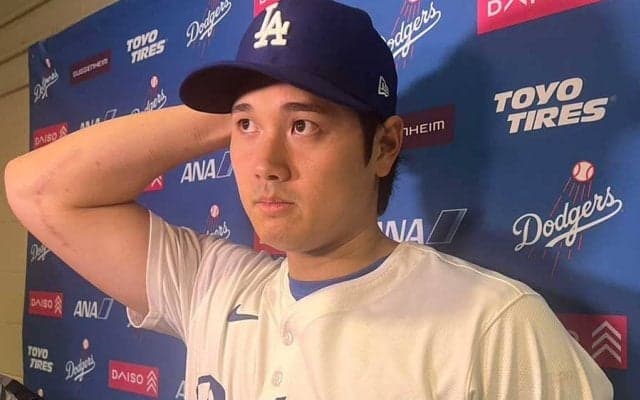 大谷翔平「また何かあればやりたい」　おもちゃプレゼントを自画自賛…試合後の一問一答