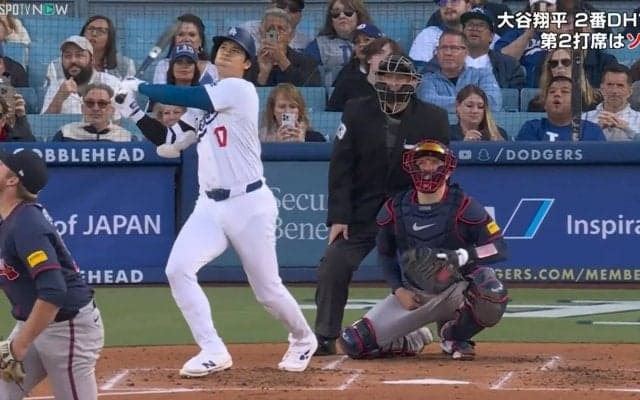 観客総立ち！大谷翔平、連日の活躍に地元ファンの気持ちを完全鷲掴みにした豪快弾の瞬間