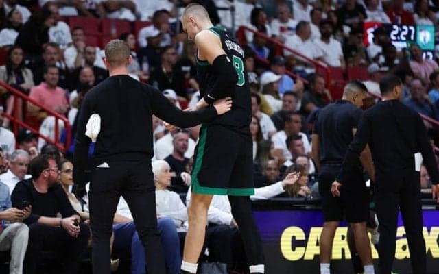 ヒートとの第5戦を欠場したセルティックスのポルジンギスはイースト準決勝を全休か？