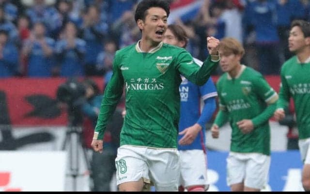 「アジアチャンピオンになって帰ってきました！」、U-23アジア杯優勝に貢献の山田楓喜が東京Vvs磐田戦前に優勝報告