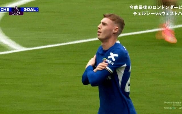 「未来のバロンドールだ」チェルシー超新星が“プレミアリーグ史上３人目の快挙”を達成！ パーマーが魔法の左足で先制点を叩き込んだ瞬間「１年目からレジェンド」「本物だ」