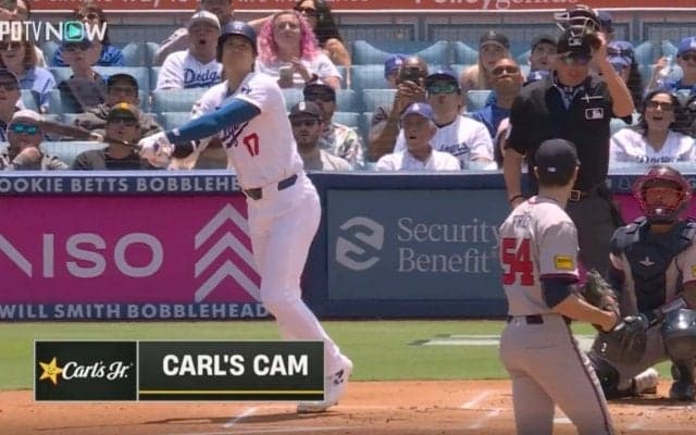 これは反則レベル！大谷翔平、中継カメラがとらえたヤバすぎる“数秒間”　特大アーチ直後に見せた一瞬の“表情”にファン騒然「秒で確信したな」「なんだ、ただの神か…」