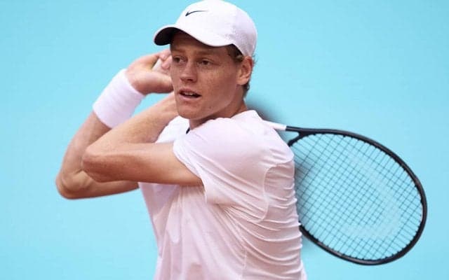 母国開催を股関節負傷で欠場したシナー、全仏の出場は「100％の状態なら」