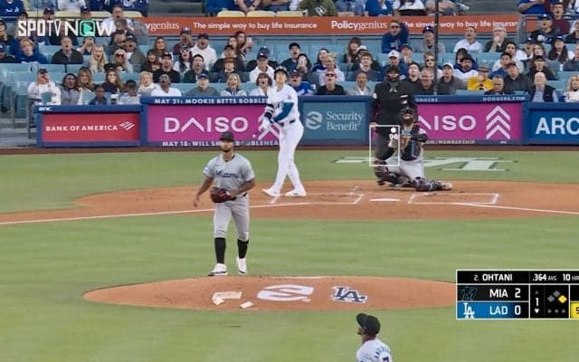 やっちまった…大谷翔平の衝撃弾で相手投手思わず“ポカン顔”　ルーキーに容赦ない洗礼、絶望リアクションの瞬間