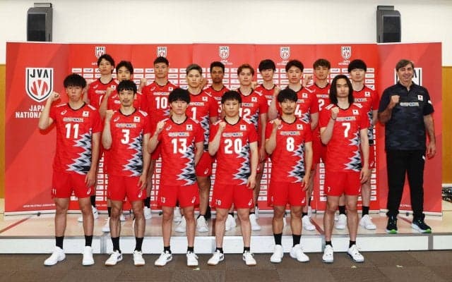 「すべてはパリのために」  男子日本代表がネーションズリーグを前に意気込みを語る   
