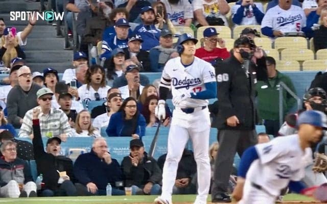 よっしゃ！大谷翔平、打った瞬間文句なし豪快弾で“確信雄叫び”　思わず喜びの声が漏れた貫禄の“超”確信歩きシーンに注目