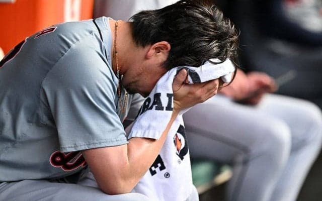 前田健太、2回7失点と炎上　ベンチで愕然、今季3度目の5失点…防御率6.75と大苦戦