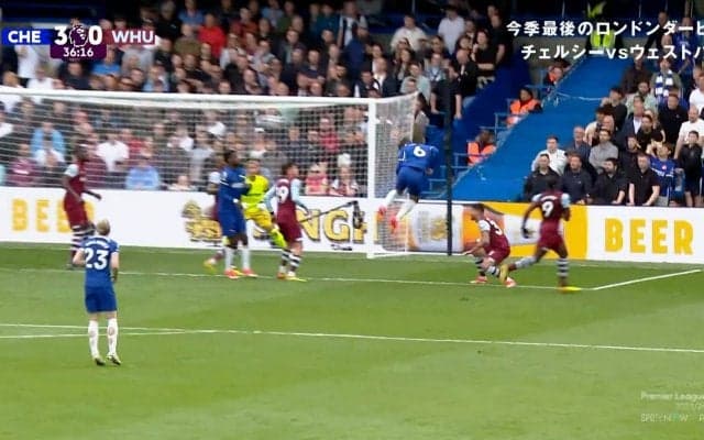 「跳びすぎ！」「高い！」39歳とは思えない跳躍力が話題！ チアゴ・シウバ、大ジャンプ・ヘディングでアシストの瞬間「チェルシー退団を撤回してくれ」の声も