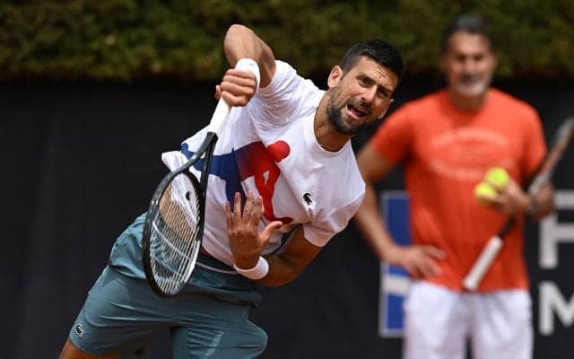 ジョコビッチ、1ヵ月ぶりの実戦に「いい方向へ進んでいる」。黄金期支えたフィットネスコーチも呼び戻す