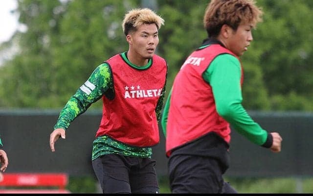 鹿島戦でJ1初スタメン期待される東京Vの山田裕翔「バチバチやり合いたい」、強力攻撃陣との対峙心待ちに
